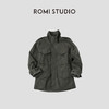 ROMI STUDIO“美式工装”多口袋复古军事风翻领收腰外套RWCAW86165 商品缩略图1