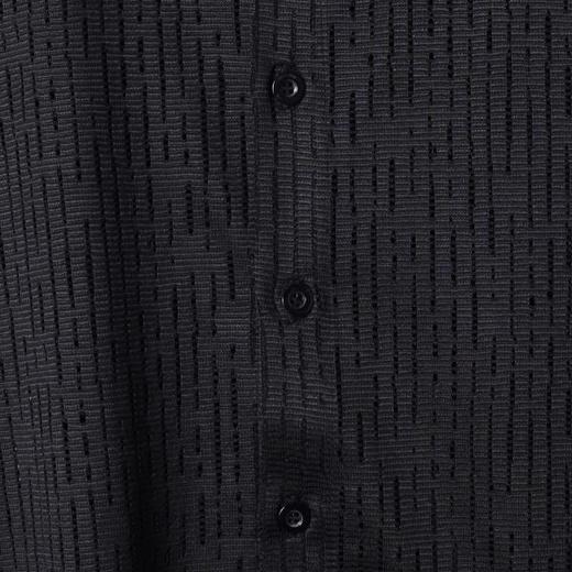 6953SDSA男士秋冬新款痞帅男装潮牌植绒肌理感翻领长袖衬衫百搭休闲 商品图4