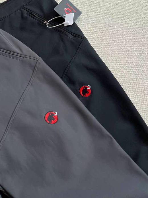 F012412刺绣款Logo直筒宽松冲锋裤休闲登山裤 商品图5