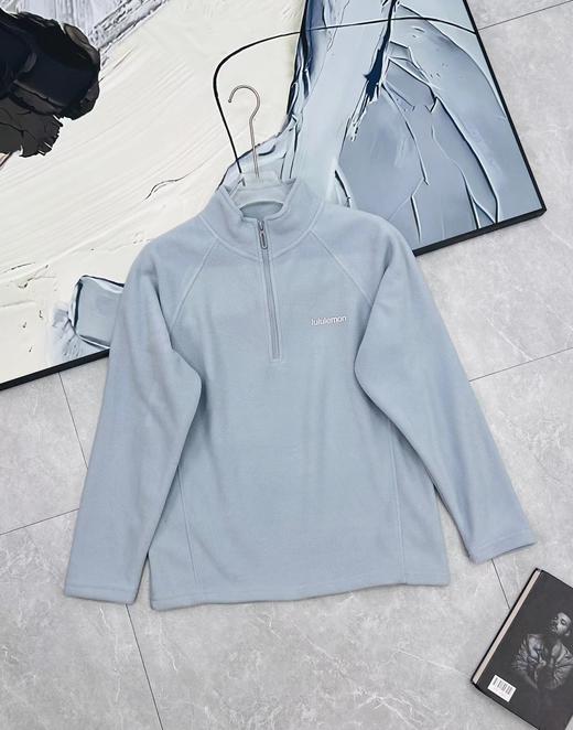 F012446双面摇粒绒厚实绵密软糯短拉链外套 商品图5