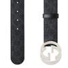 【五】GUCCI 古驰 男士互扣式双G搭扣腰带 黑色 411924 KGDHX 8449 商品缩略图1