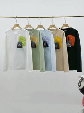 F012447春款户外PATERNO系列吸湿排汗打底衫