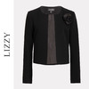 LIZZY 早秋 优雅名媛风简约气质小香风醋酸面料短外套（配胸花）7779 商品缩略图6