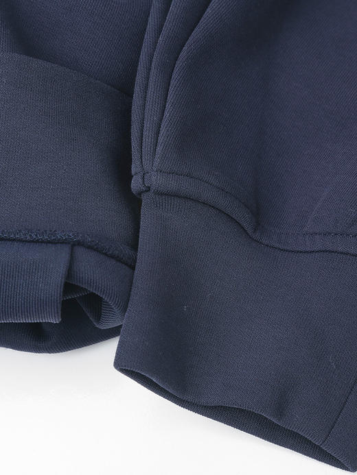 通勤百搭连帽卫衣 2026 春装新品 藏青色 POETRY 印花宽松显瘦上衣 商品图4