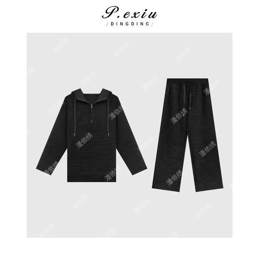 04-2潘依绣丁丁宠粉高街百搭时尚极简主义套装Q7821 商品图0