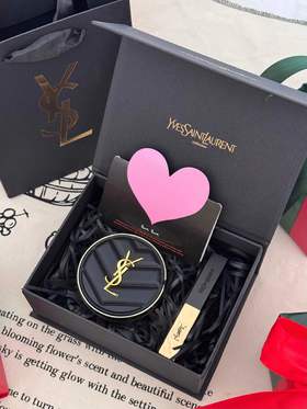 F012449温馨浪漫的表白专属品黑皮革金条两件套