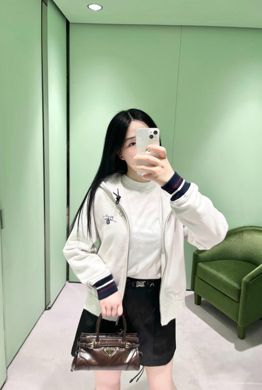 普拉达 2026早春 全新上线 连帽拉链卫衣外套(KX*MM) 商品图1