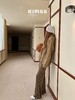 PIANAI冷小姐# 披肩款绿色针织毛衣 商品缩略图1