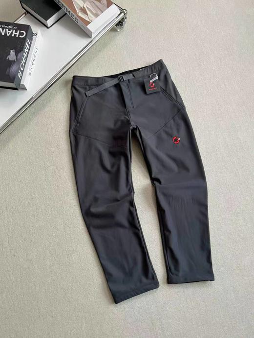 F012412刺绣款Logo直筒宽松冲锋裤休闲登山裤 商品图2