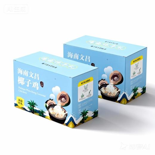 海南丨椰子鸡生鲜礼包 商品图0