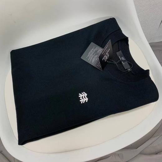 F012425新款休闲百搭圆领套头加绒卫衣男女同款 商品图5