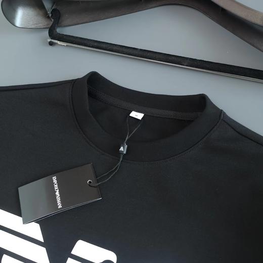 F012404胸前大标logo情侣款圆领卫衣男女同款 商品图5