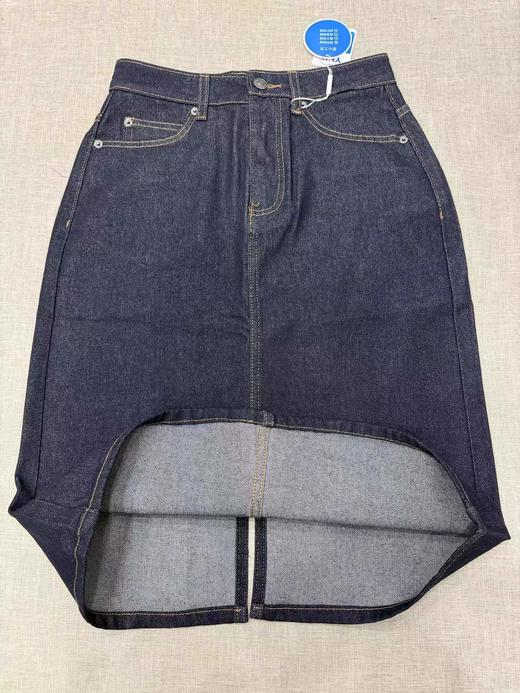 F012481新年系列女装2026春夏新款棉弹牛仔半身裙 商品图0