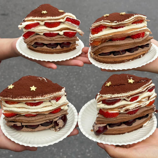 巧克力车厘子草莓星星千层 商品图10