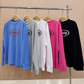 韩国订单mmlg竹节棉长袖T恤打底衫