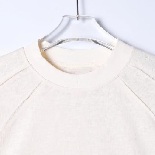 J678SDSA男士秋冬新款痞帅男装韩版纯色解构褶皱圆领长袖T恤百搭舒适 商品图2