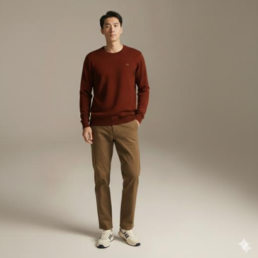 微信25D963-2106休闲贴袋布裤 商品图4