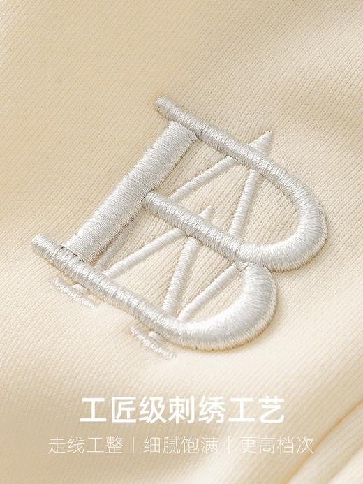 新款冬季高腰加绒保暖紫色裤子女士简约宽松百搭长卫裤 000XYLABK801 商品图1