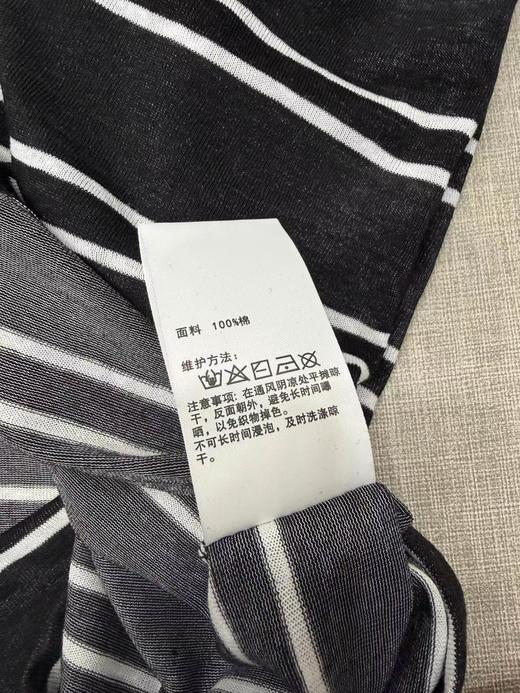 F012484春季新款女版logo撞色条纹长袖t恤 商品图14