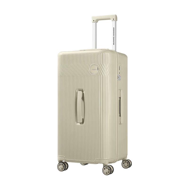 19701-NA6*94003-美旅八轮旋转拉杆箱26英寸-浅卡其