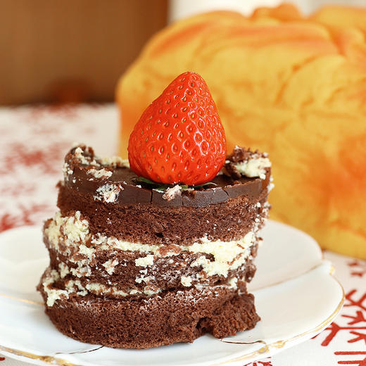 巧克力脆皮奶油蛋糕 外脆里软  新年多一点甜 商品图4