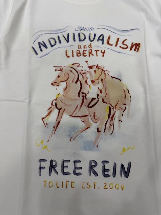 F012479新品生肖马年系列彩绘印花棉质短袖T恤 商品图10