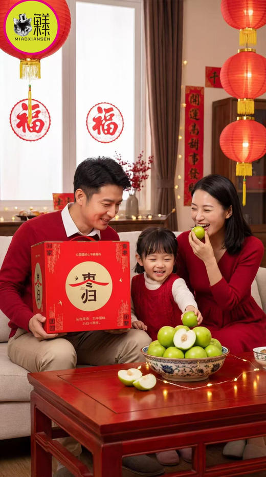 【枣归】新春版西双版纳苹果枣礼盒 商品图4
