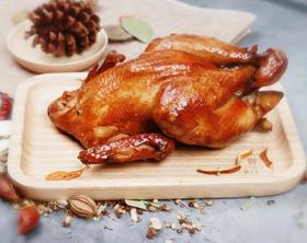 【非遗工艺 配料干净 鲜香过瘾】熏世家果木香熏鸡4只/礼盒装（20余种香料7小时炖煮 ）