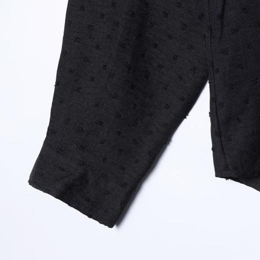 6849SDSA男士春夏新款痞帅男装设计感磨破翻领长袖衬衫百搭显瘦衬衣 商品图4