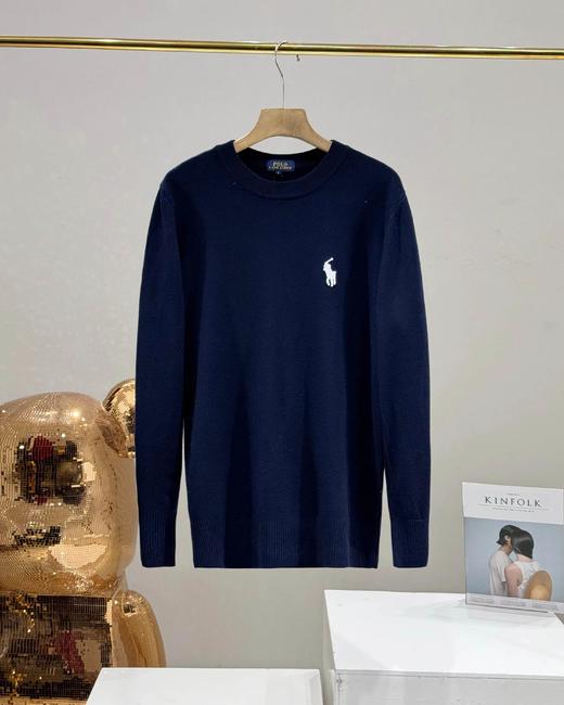 F012498老钱休闲风圆领高品质柔软亲肤针织衫 商品图3