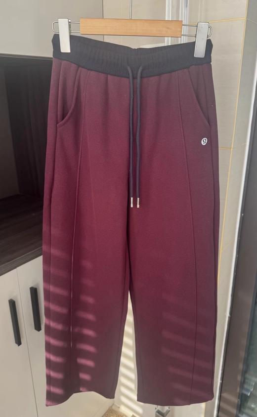 F012420秋冬慵懒氛围感撞色腰头香蕉裤卫裤休闲裤 商品图9