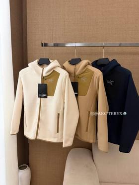 F012445春秋款立领+连帽设计情侣款户外抓绒外套