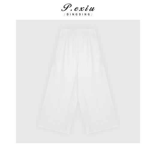 04-3潘依绣丁丁宠粉极简风重工压褶背心松紧腰半裙套装Q2546 商品图2