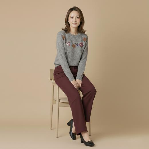 微信25D614-4209低领羊毛衫 商品图0