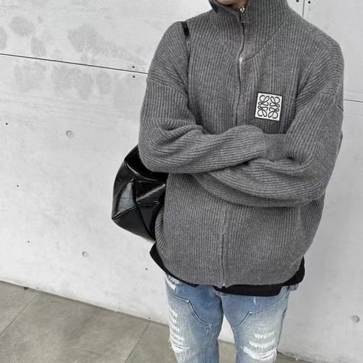 F012459新款毛衣打底连帽开衫慵懒风内搭针织衫外套 商品图6