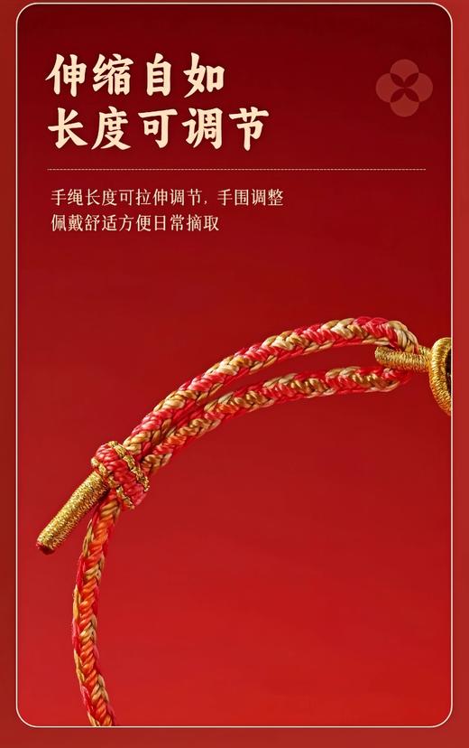 2026丙午马年五行平安绳，马到成功 商品图3