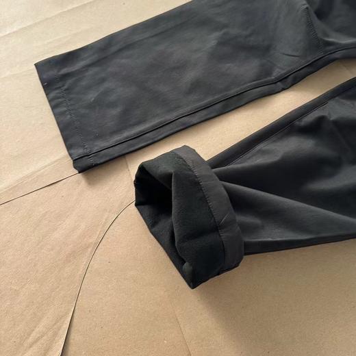 F012414加绒款金属标运动跑步训练防风防水透气冲锋长裤 商品图12