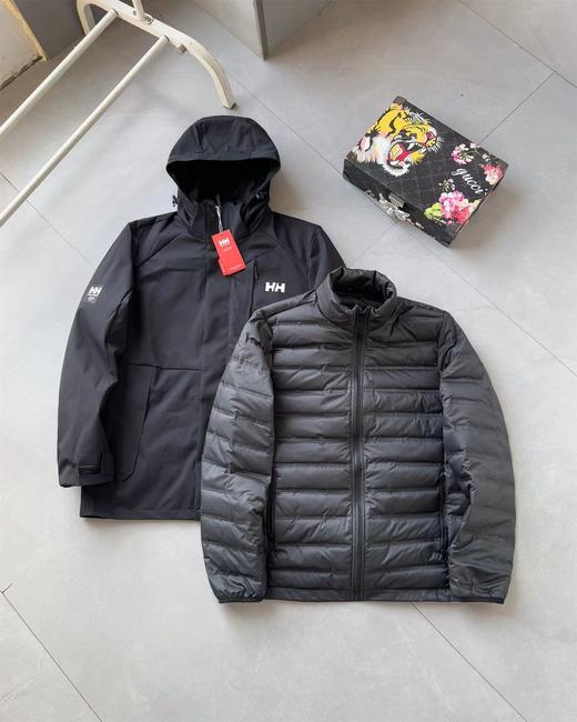 F012464男女羽绒服三合一羽绒内胆三合一冲锋衣情侣款 商品图10