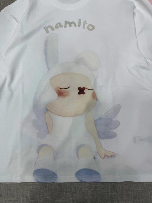 F012485早春新品卡通兔系列棉质宽松圆领长袖T恤上衣 商品图12