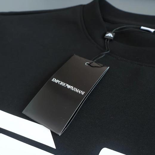 F012404胸前大标logo情侣款圆领卫衣男女同款 商品图6