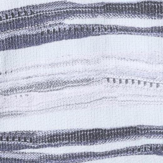 SDSA男士秋冬新款痞帅男装百搭潮流水墨条纹圆领长袖T恤百搭时尚 商品图5