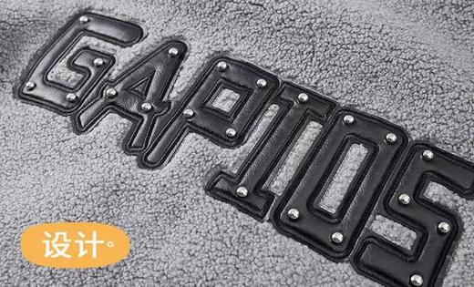 F012428新款立领羊羔毛棉衣外套男女同款 商品图7