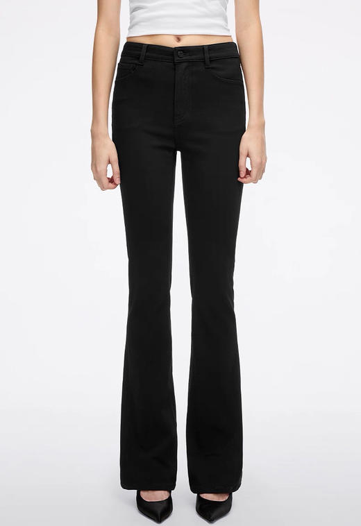 26春夏黑胶长腿神裤四面弹小黑裤 商品图2