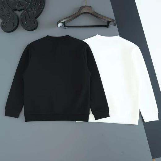 F012404胸前大标logo情侣款圆领卫衣男女同款 商品图1