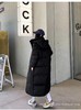 F012423长款大朵绒羽绒服中戏多口袋情侣款加厚保暖 商品缩略图3