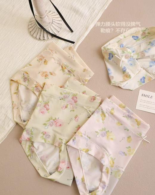 春日花园内裤冰丝亲肤柔软细腻透气内裤两个版型小版中版1216616-6017 商品图5