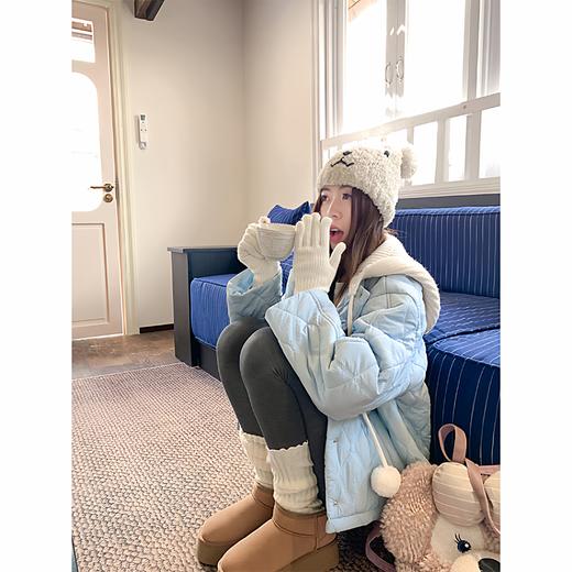 <曾小咸推荐>现货秒杀 ！微信超特价！韩系假两件连帽外套 日常289.99 立减140 秒杀149.99！！ 商品图2