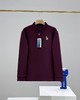 F012499情侣秋冬丝光棉加厚骆绒无痕压胶工艺POLO衫 商品缩略图6