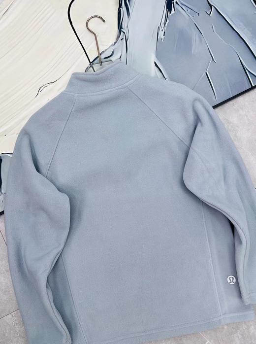 F012446双面摇粒绒厚实绵密软糯短拉链外套 商品图12