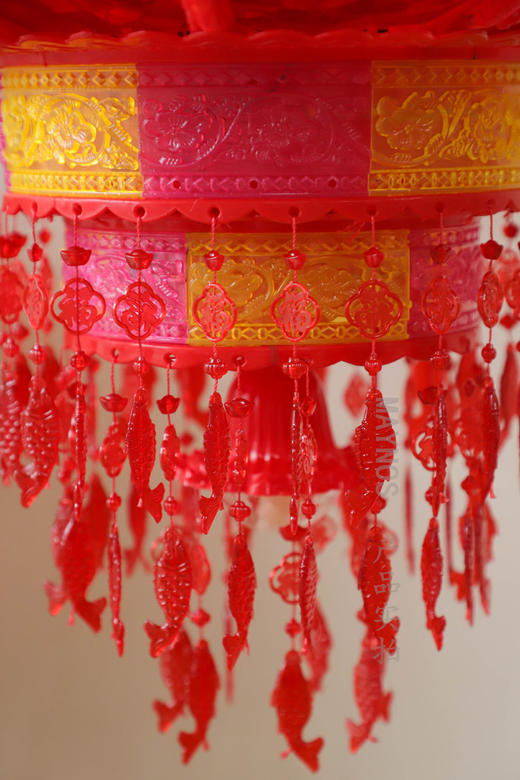 🏮🏮大红灯笼高高挂，新年氛围感瞬间拉满~【MAYNOS七彩旋转灯笼】单层：169/对 双层：189/对🧨七彩光影流转，新春氛围感拉满 商品图2